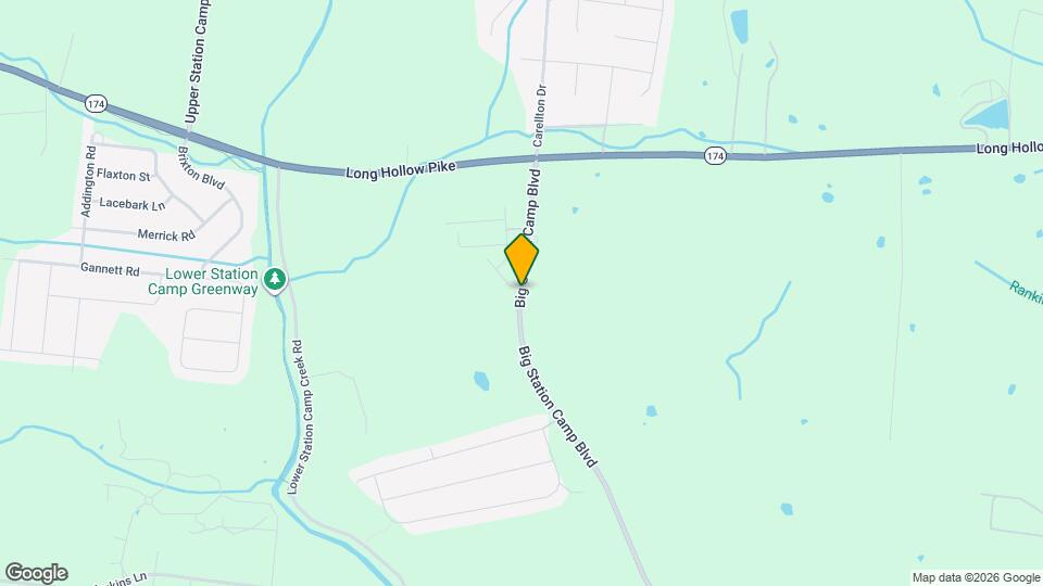 346 Big Station Camp Blvd Map and Location Details