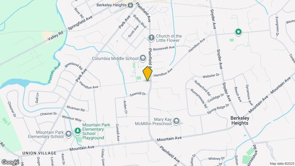 419 Plainfield Ave Map and Location Details