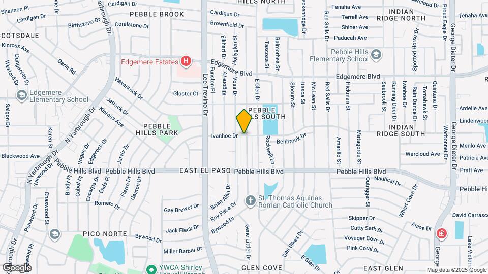 3125 Wayside St Map and Location Details