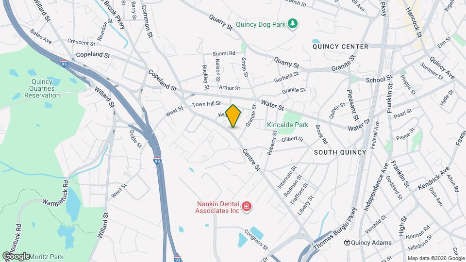 150 Centre St Map and Location Details