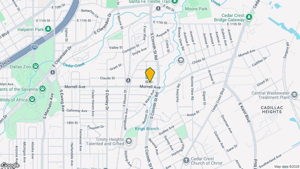 1511 Morrell Ave Map and Location Details