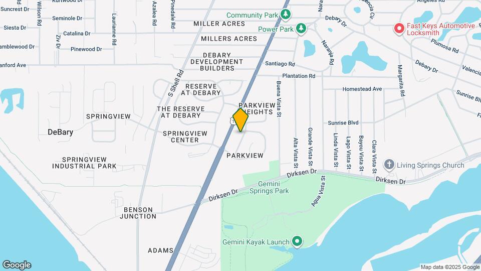 370 Pine Springs Dr Map and Location Details
