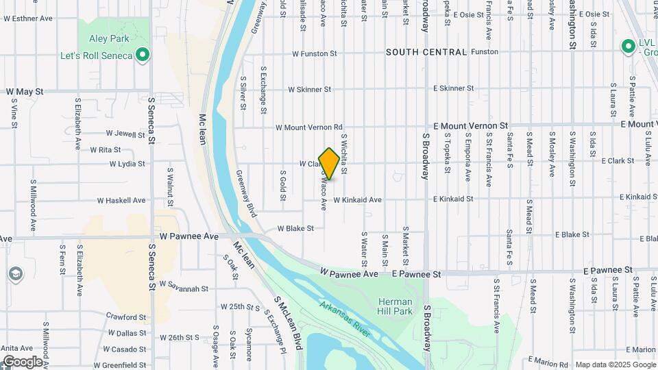 2136 S Waco Ave Map and Location Details