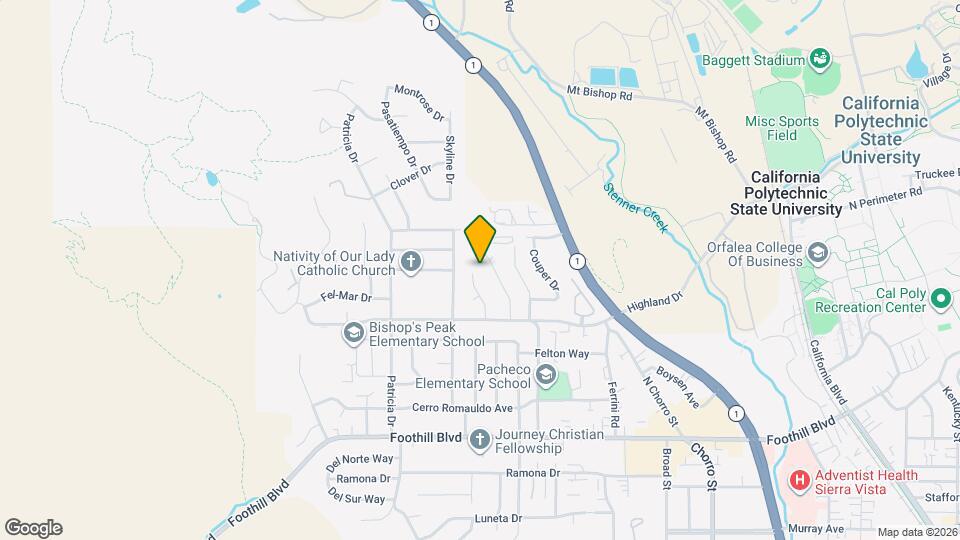 577 Princeton Pl Map and Location Details