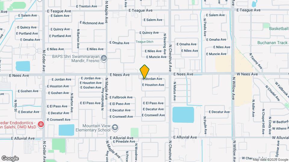 2281 E Jordan Ave Map and Location Details