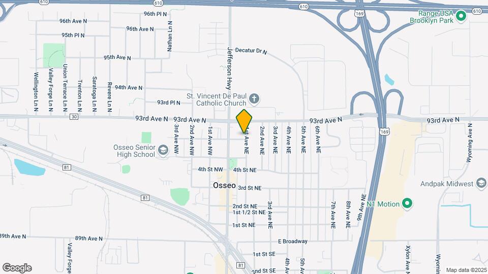 25 6th St NE Map and Location Details