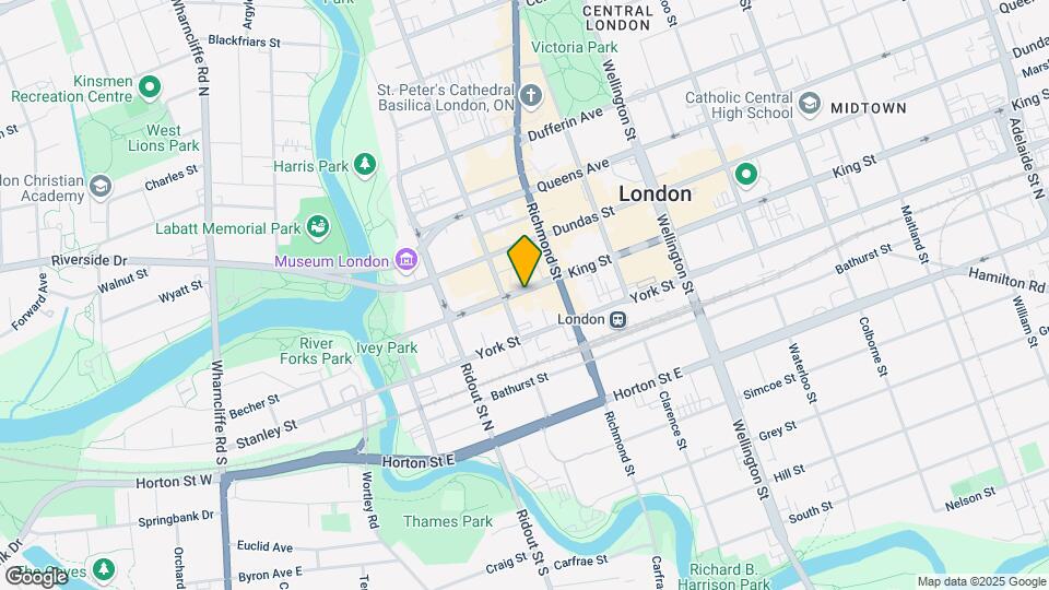 123 King St Map and Location Details