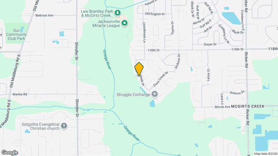 8250 Rocky Creek Dr Map and Location Details