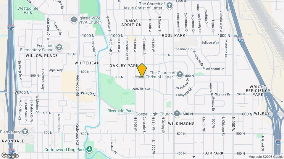 763 Colorado St Map and Location Details