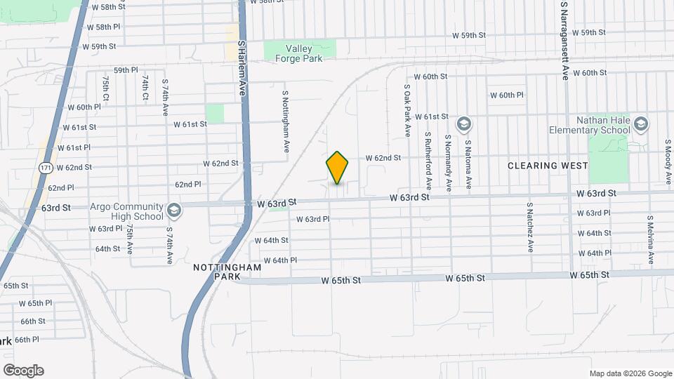 6230 S Newland Ave Mapa y Detalles de la Ubicación