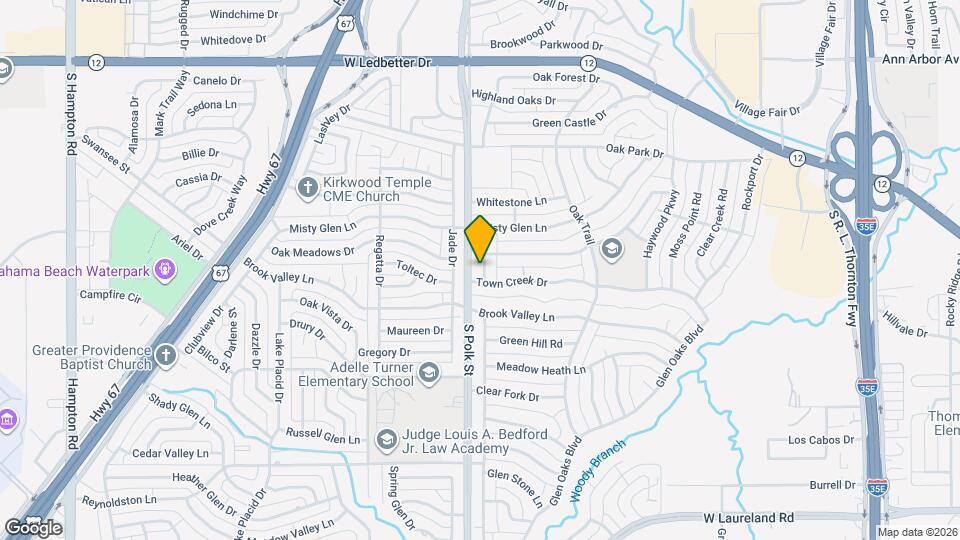 5017 Fox Hill Ln Map and Location Details