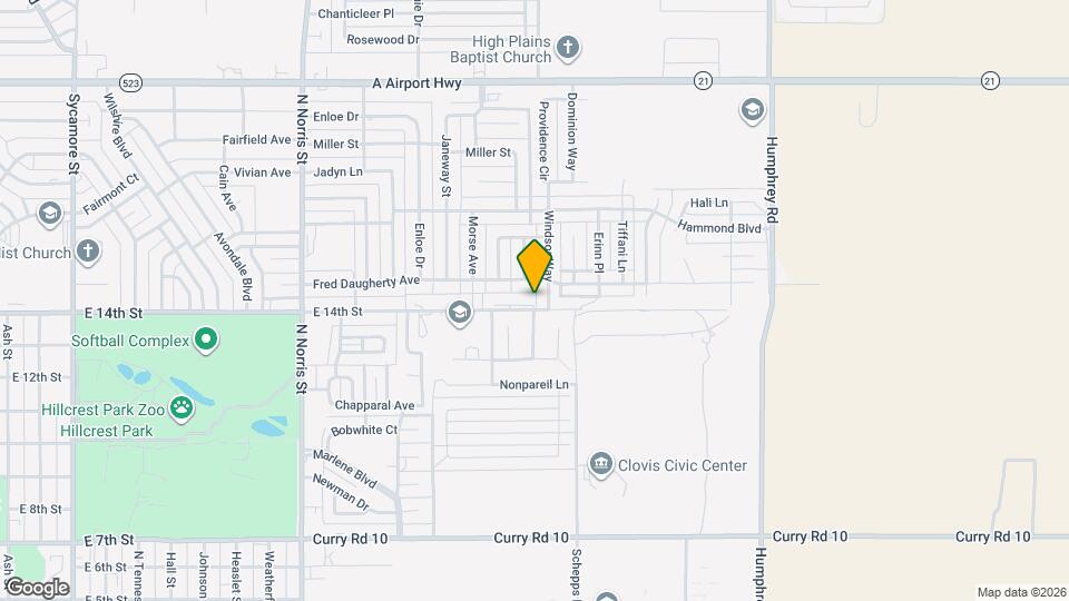 2644 E 14th St, Unit Unit A Map and Location Details