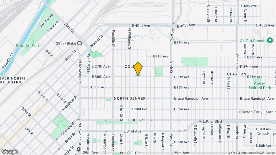 1902-1914 E 36th Ave Map and Location Details