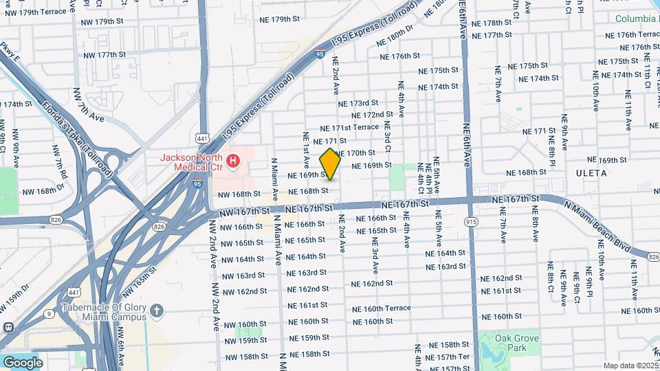 175 NE 168th St-Unit -177 Map and Location Details