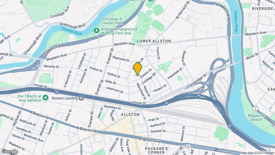 67 Easton St, Unit #3 Map and Location Details