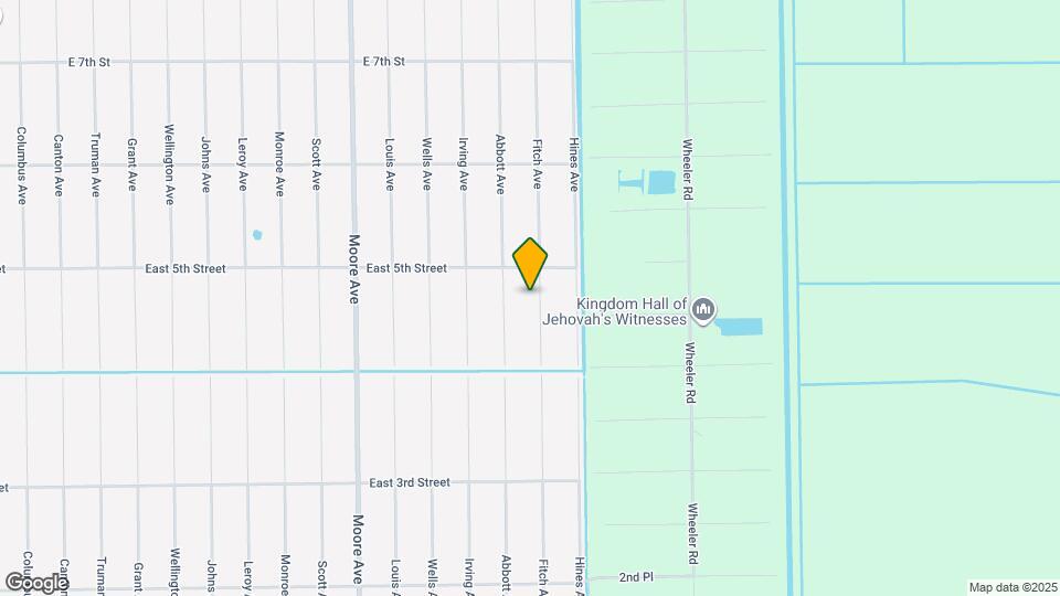 417 Fitch Ave Map and Location Details