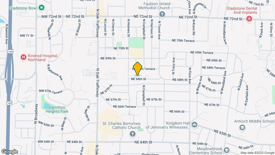 800 NE 68th St Map and Location Details