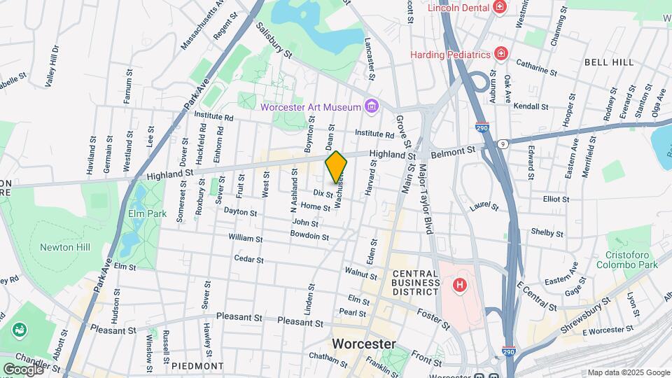 15 Wachusett St, Unit 3 Map and Location Details