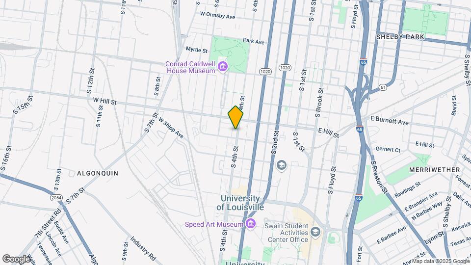 1524 S 4th St Map and Location Details