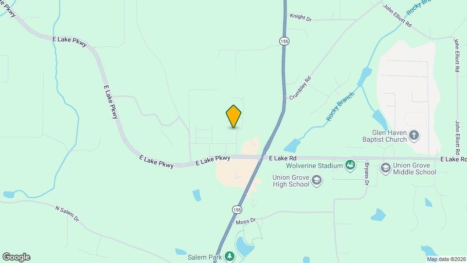 1001 Crown Corners Dr Mapa y Detalles de la Ubicación