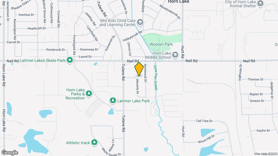 5850 Waverly Dr Map and Location Details