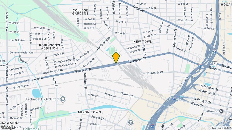 1742 West St Map and Location Details