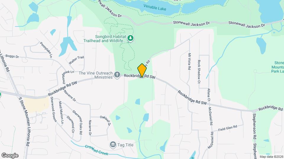 6131 Rockbridge Rd SW Map and Location Details