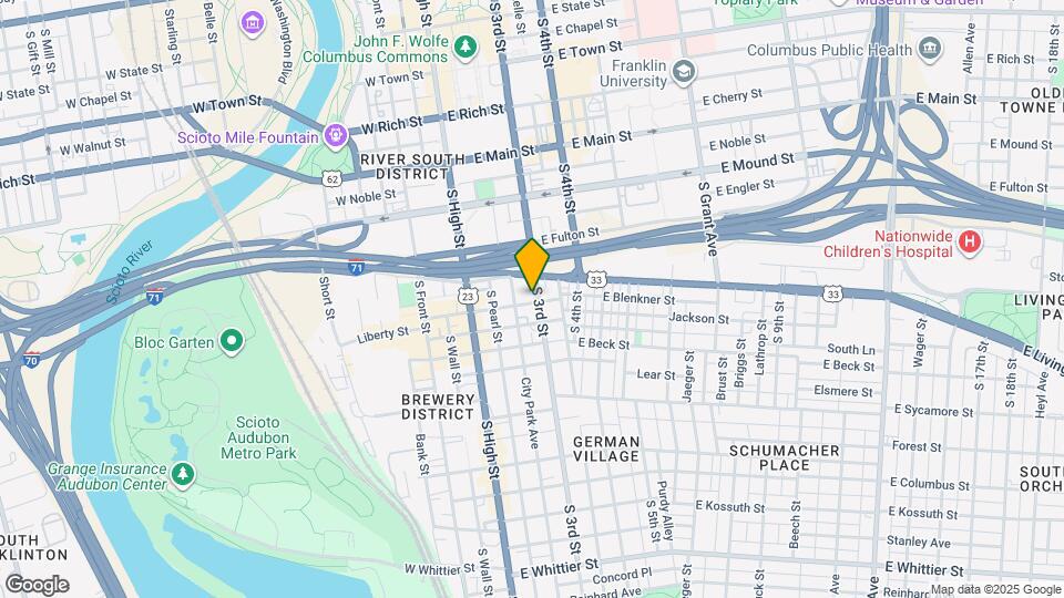 503 S 3rd St Map and Location Details