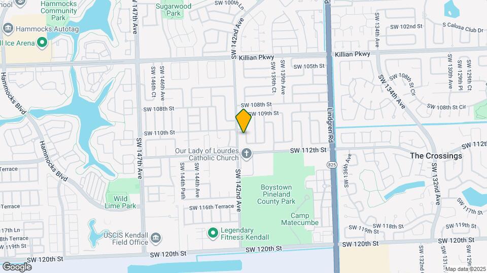 11020 SW 141st Ave Map and Location Details