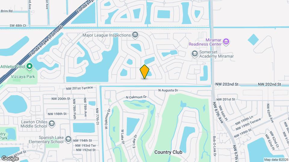 13124 SW 54th Ct Map and Location Details