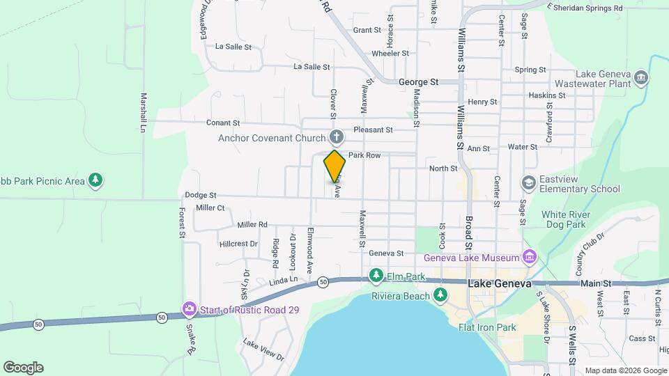 514 Franklin Ave Map and Location Details