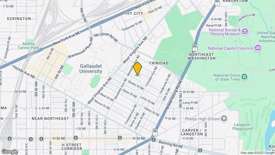 1240 Holbrook Ter NE, Unit 104 Mapa y Detalles de la Ubicación