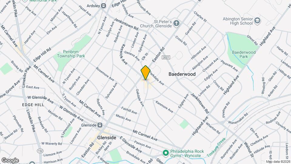 278 N Keswick Ave, Unit 2A Map and Location Details