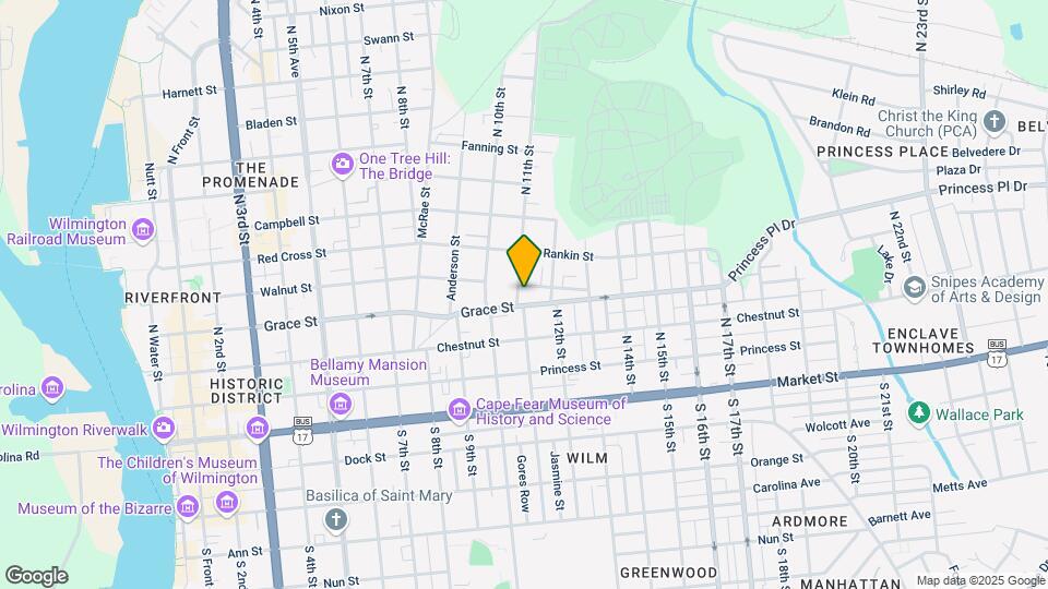 306 N 11th St Map and Location Details