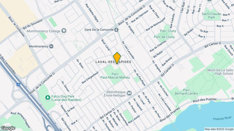 238 Laval Av Map and Location Details
