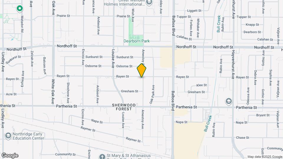 17140 Rayen St Map and Location Details