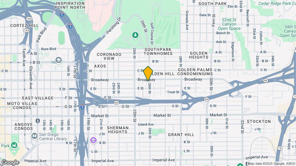 924 26th St Map and Location Details