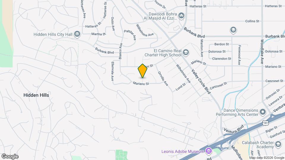 5311 Lockhurst Dr Map and Location Details