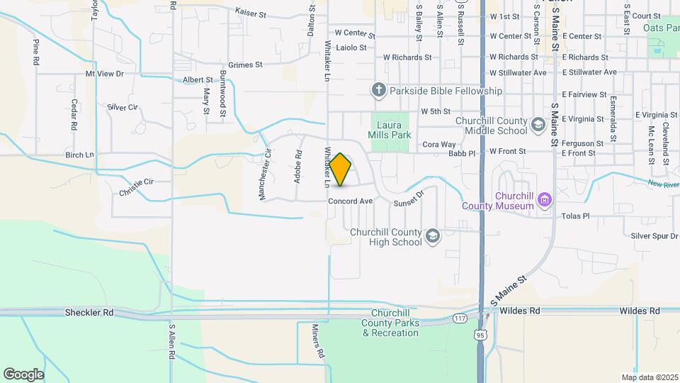 1041 Warwick Ave Map and Location Details