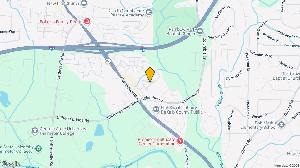 2931 Vining Ridge Terrace Map and Location Details