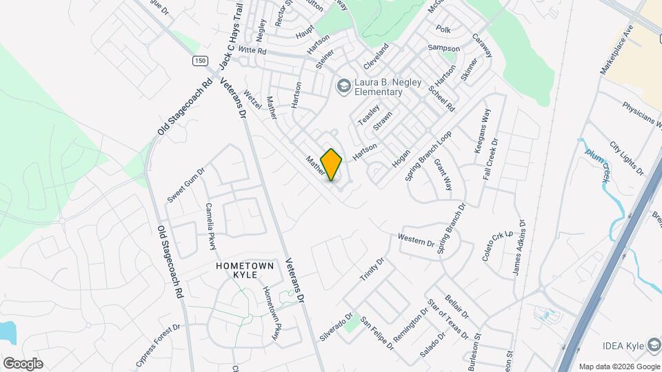 4500 Mather Map and Location Details