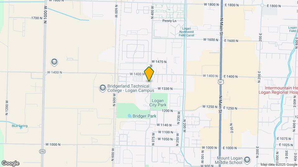 408 Spring Ln Map and Location Details