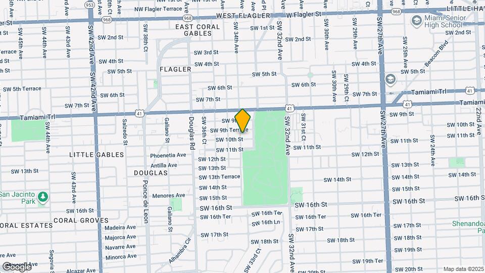 985 SW 34th Ave Map and Location Details