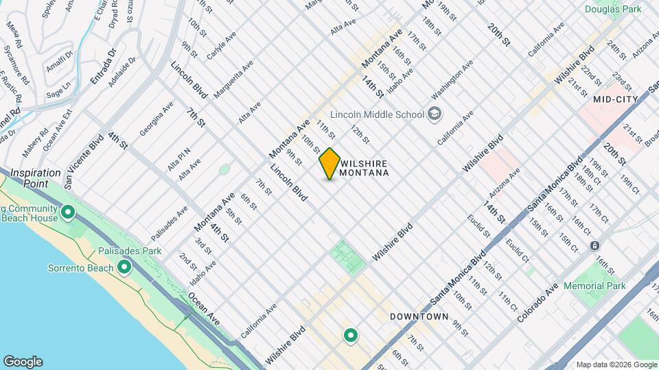 943 9th St Mapa y Detalles de la Ubicación