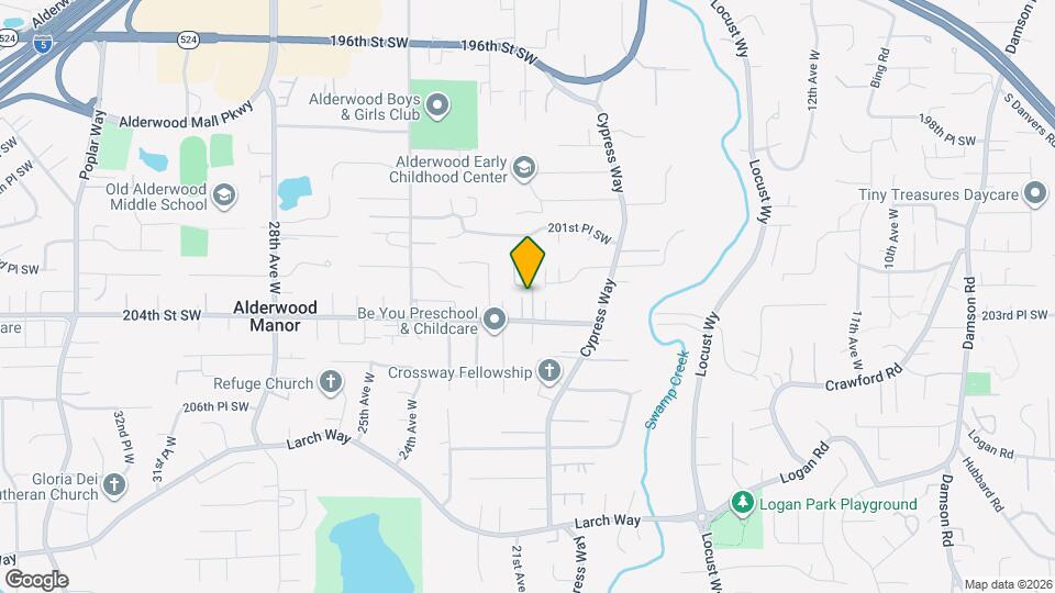 20309 20th Pl W Mapa y Detalles de la Ubicación