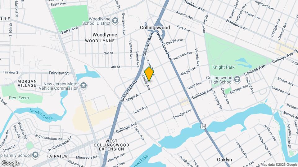 339 Comly Ave Map and Location Details