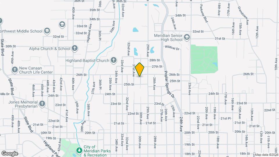 2517 30th Ave Map and Location Details