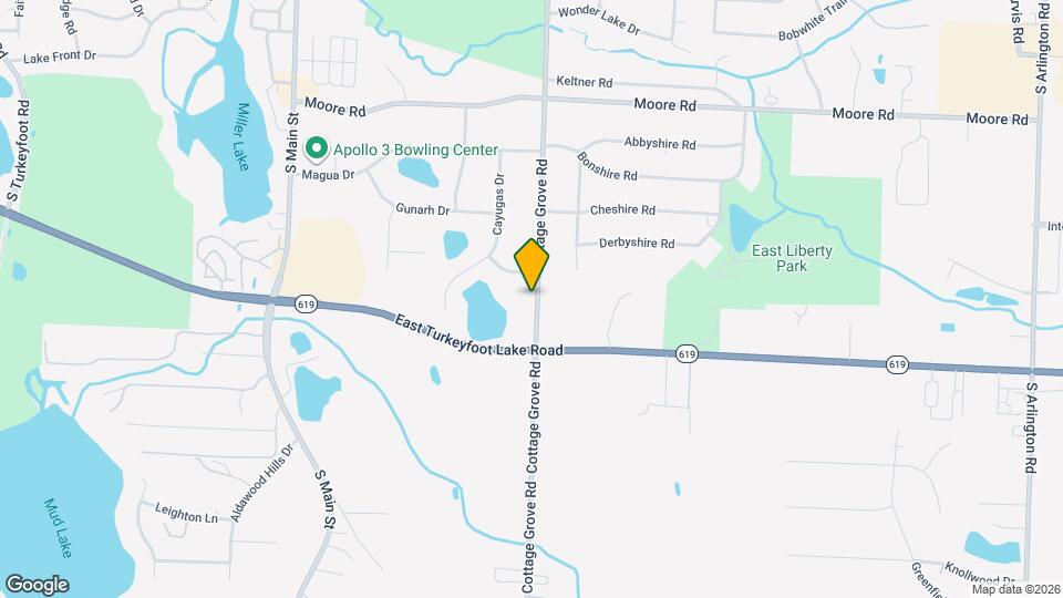 3864 Cottage Grove Rd Map and Location Details