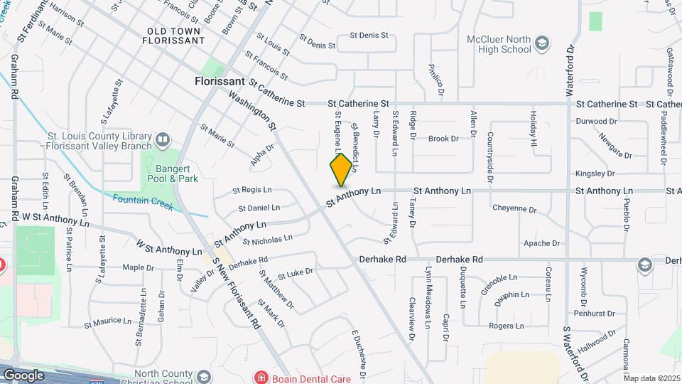 535 St Anthony Ln Map and Location Details