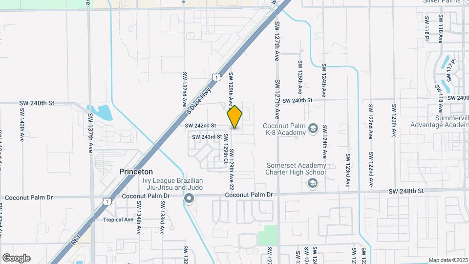 12875 SW 243rd Ter Map and Location Details